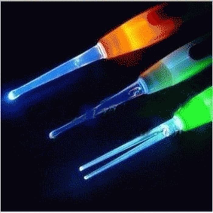 KOREK KUPING dengan LAMPU LED EARPICK / KOREK TELINGA