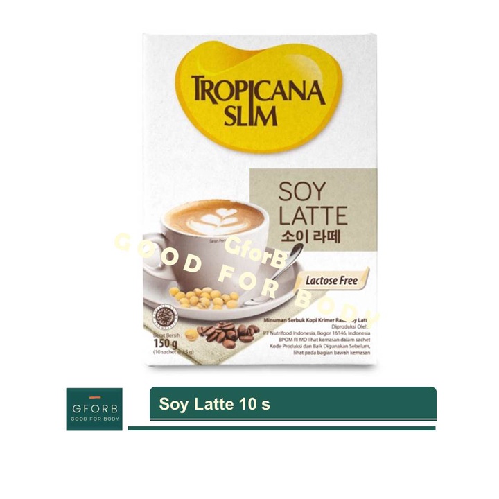 

Tropicana Slim Soy Latte 10 Sachet