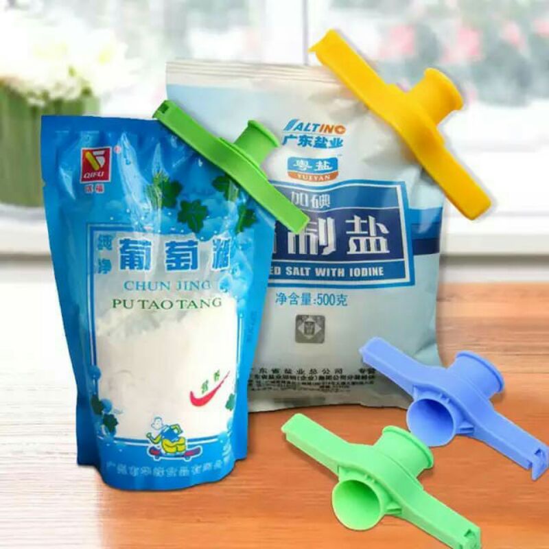 G321 PENJEPIT PLASTIK MAKANAN CEMILAN / CLIP FOOD / JEPITAN SNACK PENYEGEL PLASTIK KLIP [GK-0009]