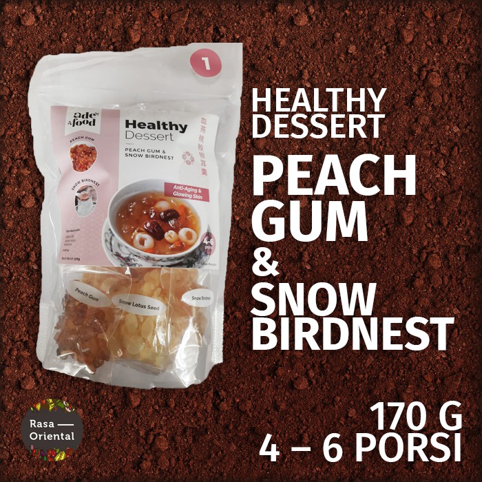 

Healthy Dessert Peach Gum & Snow Birdnest (170 g)
