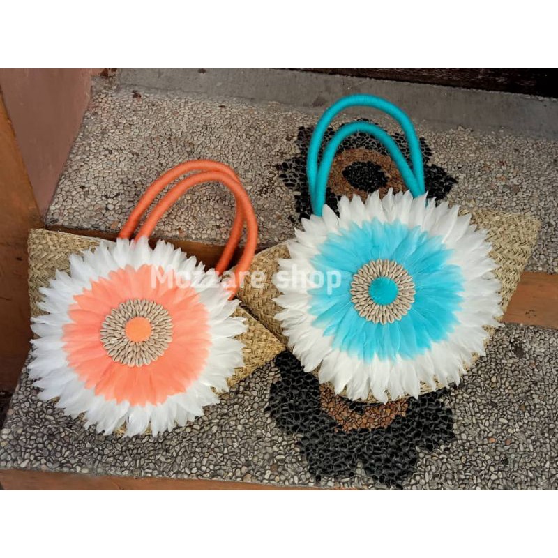 tas mendong anyaman bali handmade tas rotan pantai