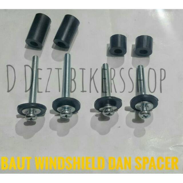 Baut Windshield dan Spacer Yamaha