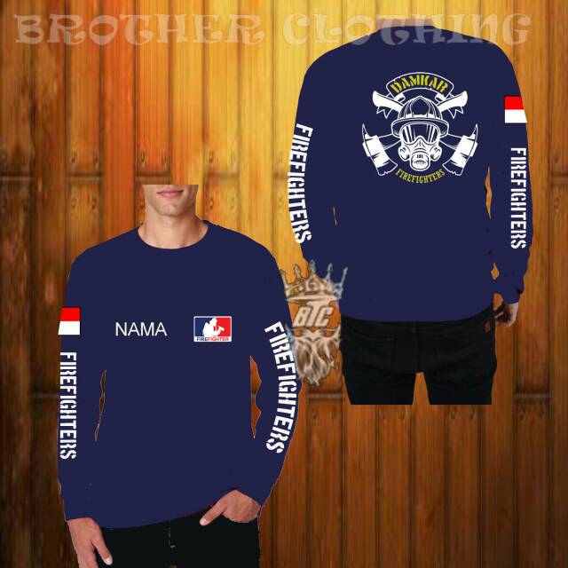 KAOS LENGAN PANJANG DAMKAR 2