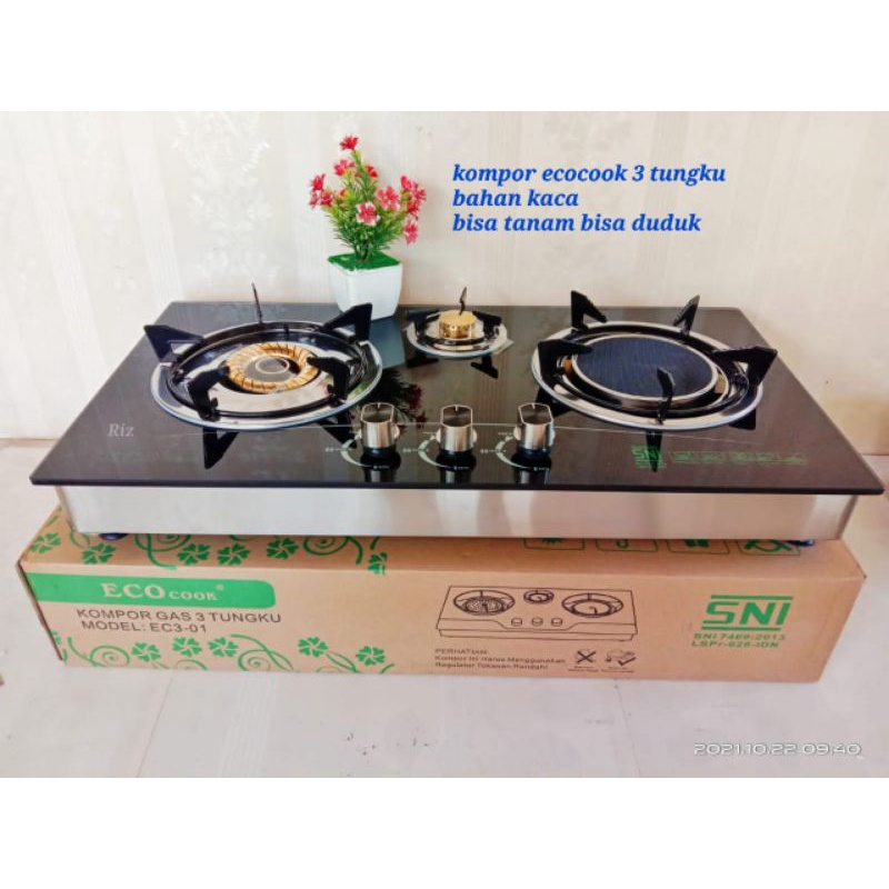 Jual Kompor Tanam Ecocook Tungku Mix Bara Kompor Tanam Ecocook Bisa Tanam Bisa Duduk Shopee