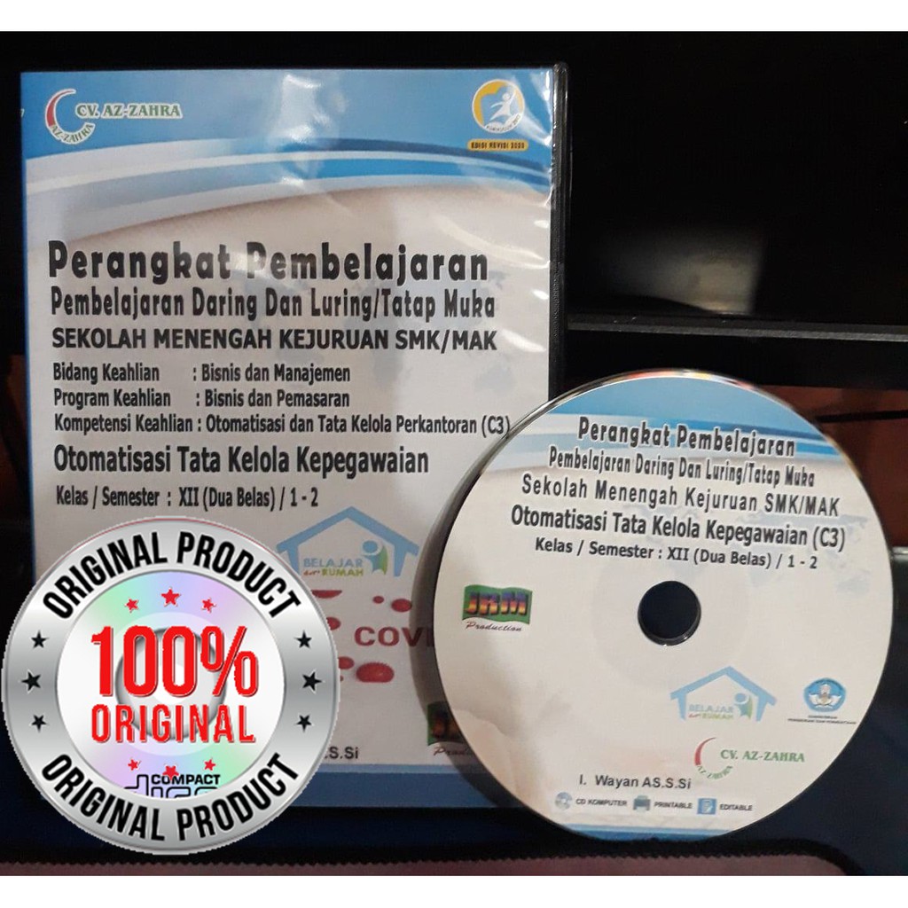 CD RPP 1 Lembar Daring &amp;Luring/tatap muka,SMK, OTKP C3, Kelas XI,2Semester