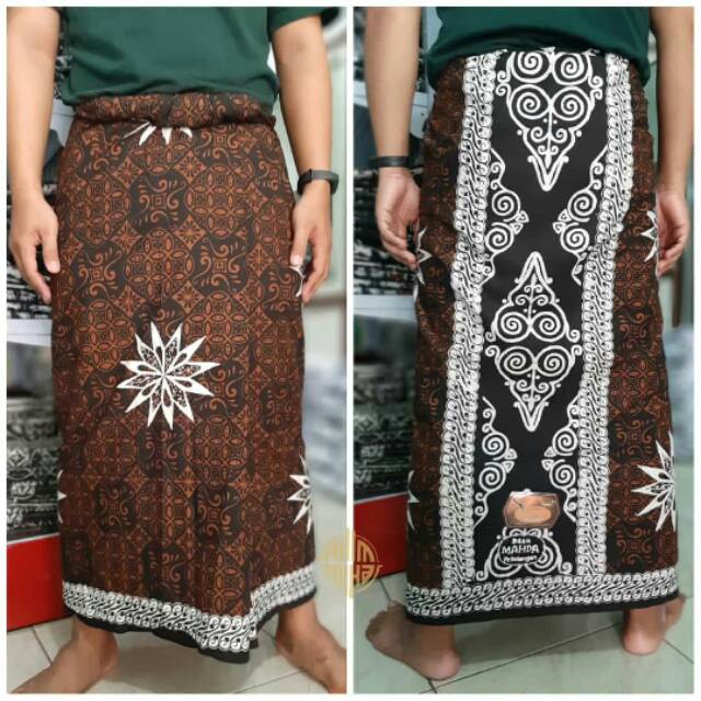 Sarung batik khas kota pekalongan jawa tengah merk mahda