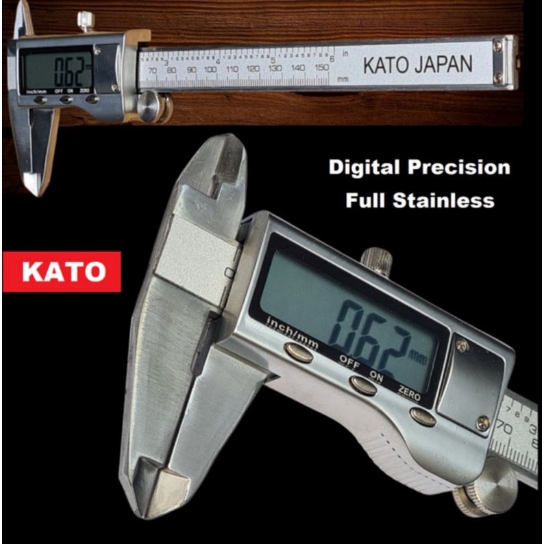 Jangka Sorong Sketmat Sigmat Digital Vernier Caliper Stainless Steel