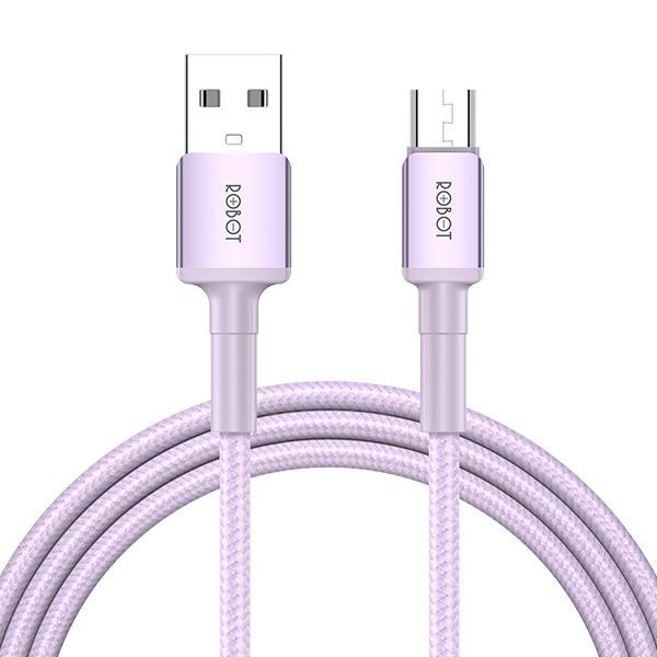 Robot RSM100 Micro USB Kabel Data Cable 1M 2.4A Braided Cable Android