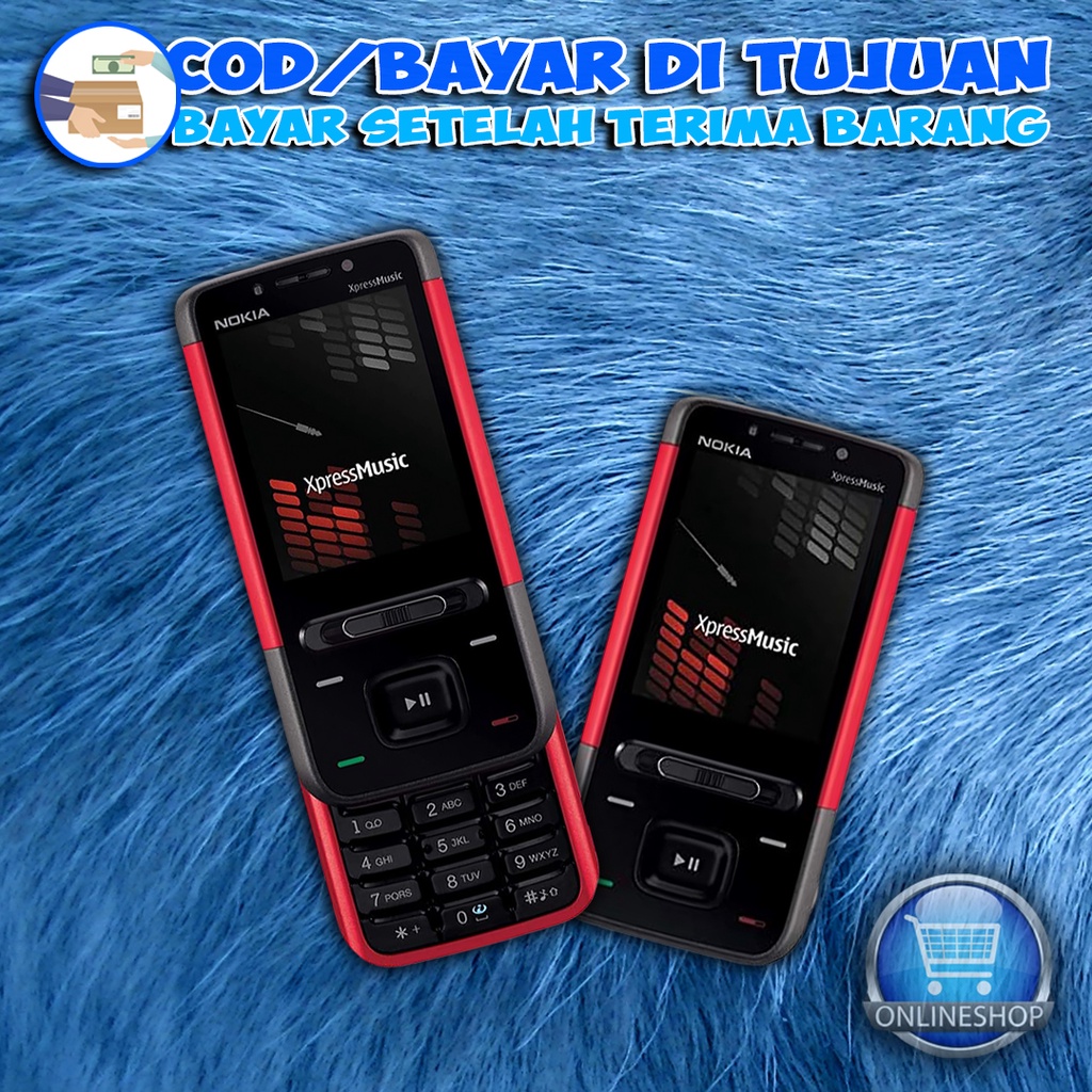 Nokia 5610 Xpress Music Single Sim Sliding Jadul Bergaransi