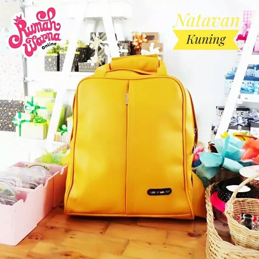 tas rumah warna natavan kuning