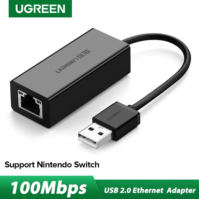 UGREEN USB 2.0 to Ethernet Lan 10/100Mbps