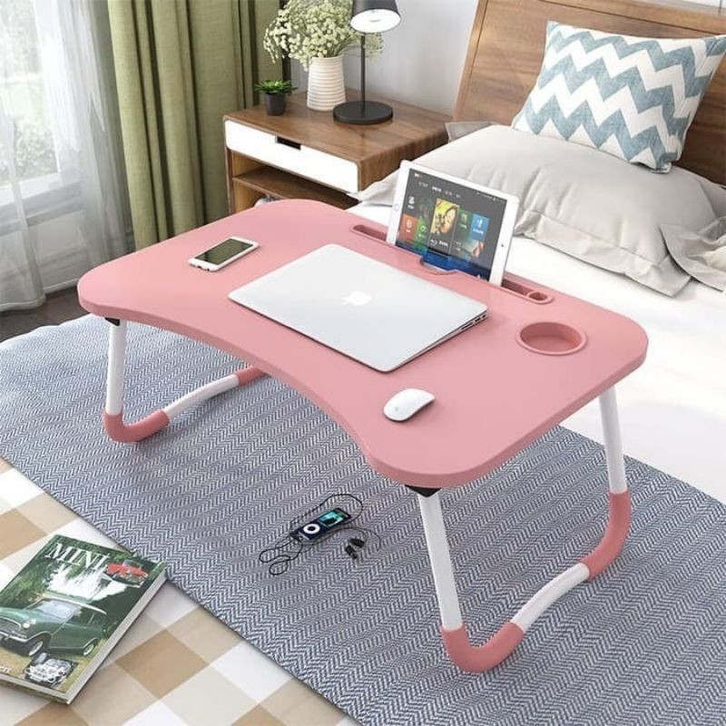 Meja Lipat Belajar Laptop Serbaguna Meja laptop Meja Belajar Tempat