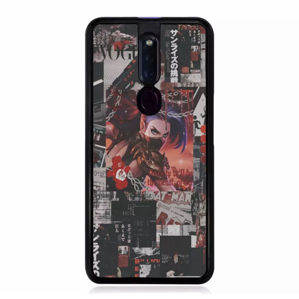 ACASTO Case Oppo F11/ F11 Pro design unik keren logo game MobileLegend art theme 002 fashion pria & 