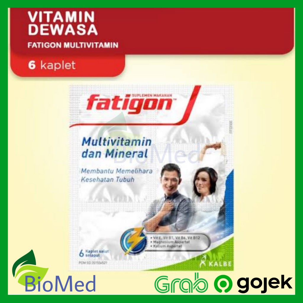 FATIGON STRIP - Vitamin Suplemen Kesehatan Stamina dan Tenaga