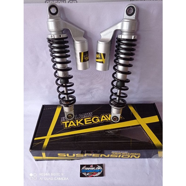 Shock Tabung TAKEGAWA 340 Copy YSS Pir Hitam