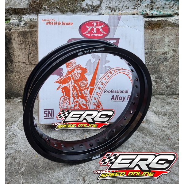 VELG TK RACING 350 17 HITAM HOLE 32