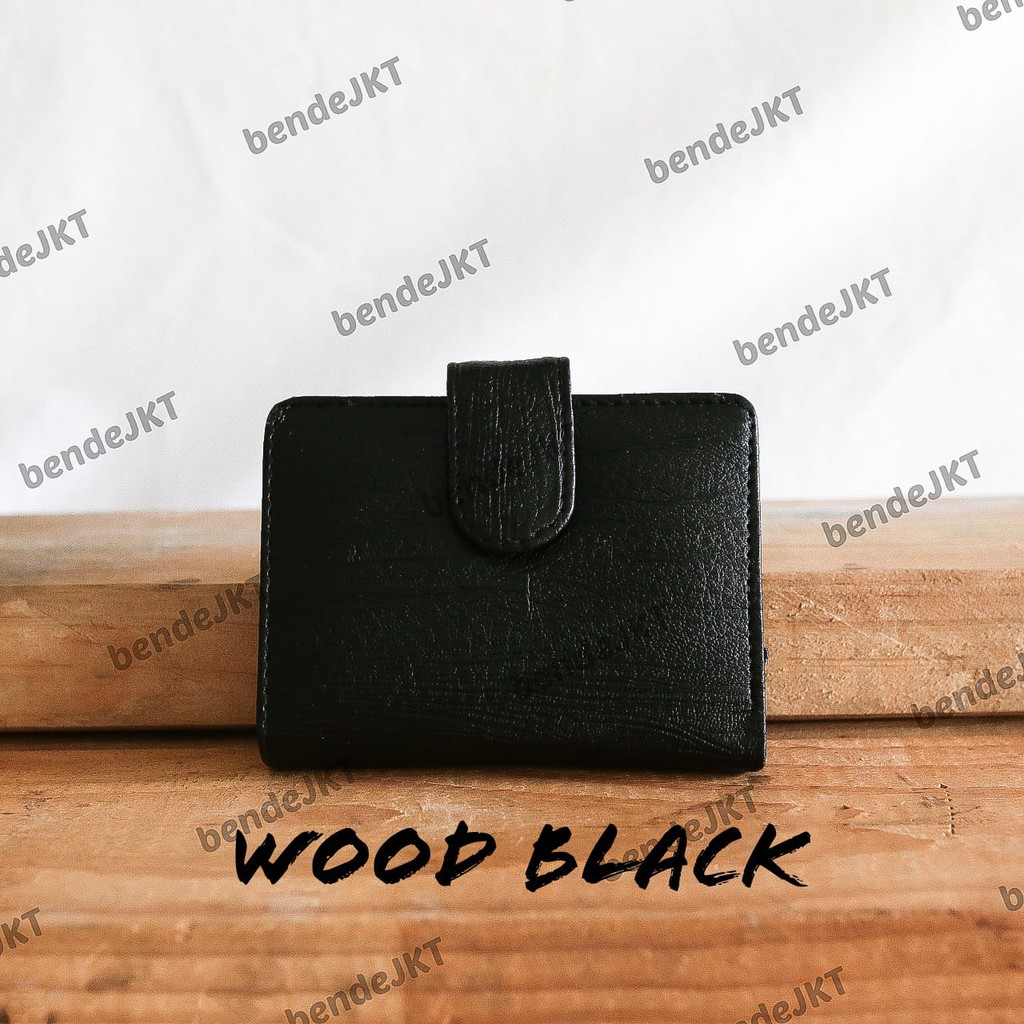 BENDE - DOMPET KARTU PRIA WOOD SERIES DAN UANG KERTAS PREMIUM TEMPAT KARTU