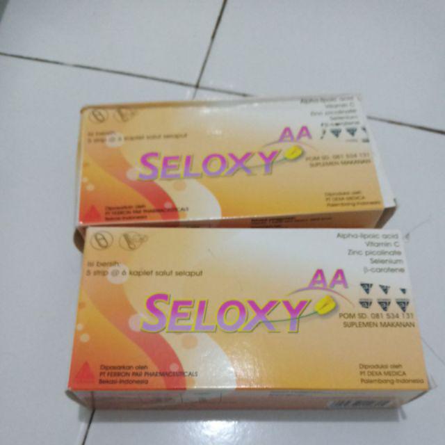 Seloxy AA 1 Strip @ 6 Kaplet Salut Selaput | Shopee Indonesia