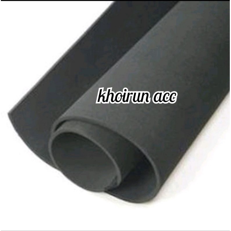 Busa ati 3 mm hitam & putih (1 lembar)