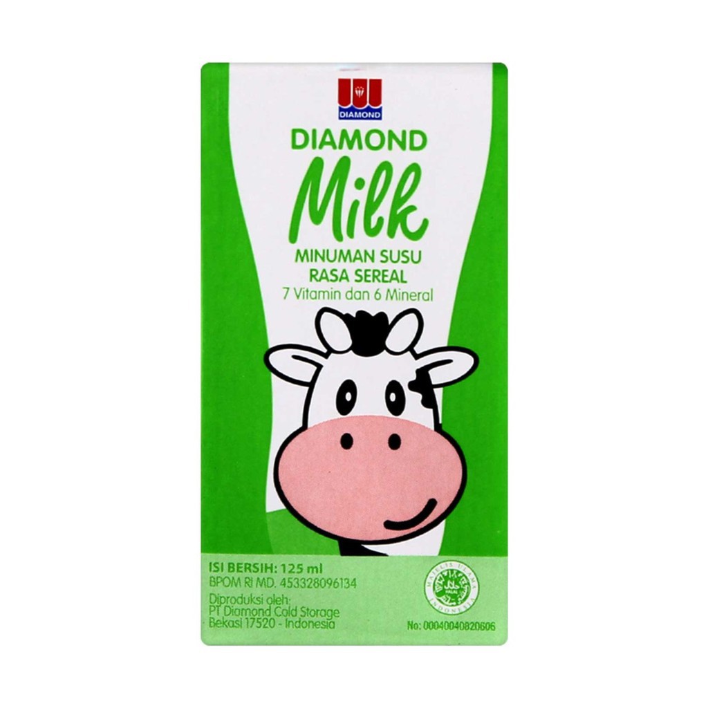 Diamond Milk 125ml / Minuman Susu UHT Kotak