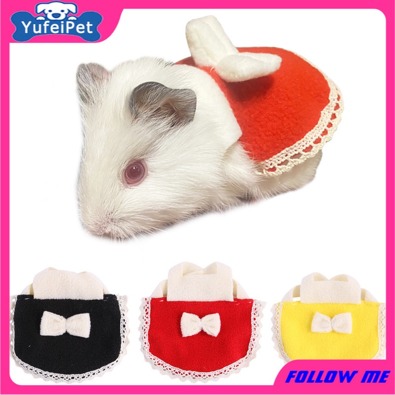 ★〓YUFeiPet〓★Lovely Small Pet Hamster  Small Squirrel Mini Pet  Clothes Multi Colors Bowtie