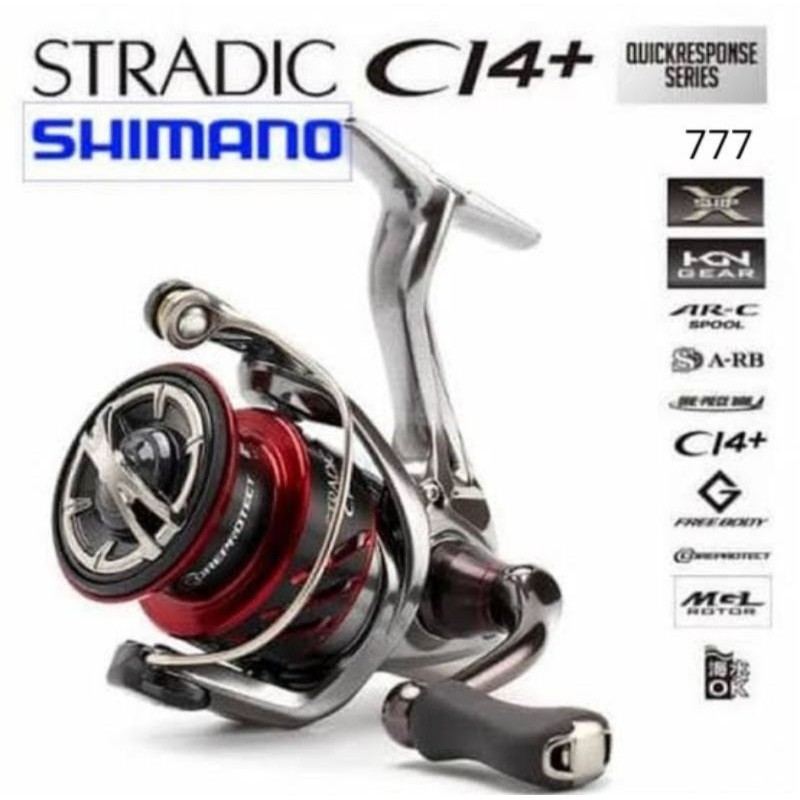 REEL KATROL SHIMANO STRADIC C14+ 2500 HG/ KATROL PANCING