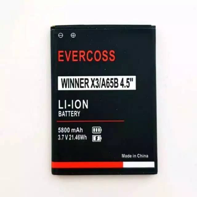 Batre bt evercoss Winner X3 A65B 4.5 original A65B