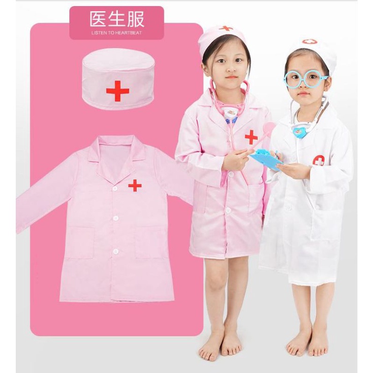 READY Costum Cita Cita Dokter Doctor Perawat Nurse