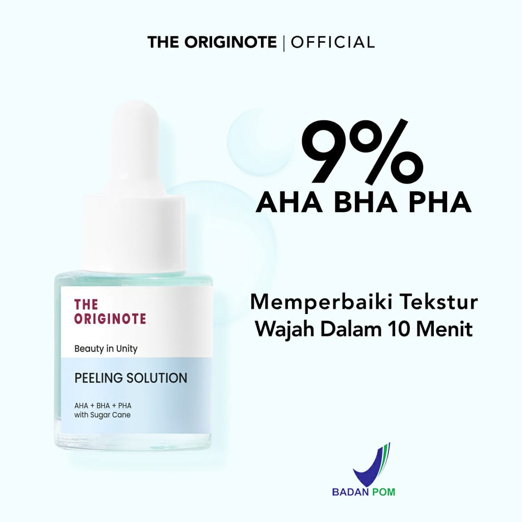 (READY) THE ORIGINOTE PEELING SOLUTION SERUM 20 ML / SERUM EKSFOLIASI WAJAH THE ORIGINOTE