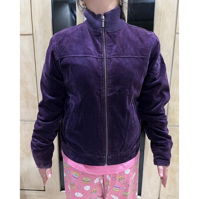 Jaket Bludru Ungu BOSSINI ORI (cocok untuk Winter)