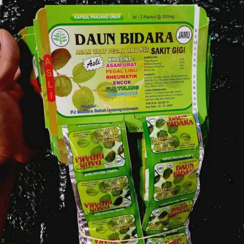 Daun Bidara Kapsul
