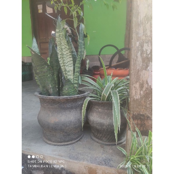 Pot ban bekas sedang