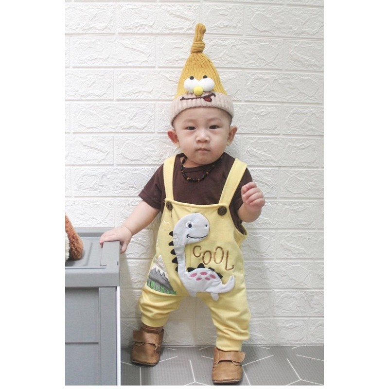 OVERALL BABY 1-2 tahun dobby the dino overall jumpsuit romper bayi terusan