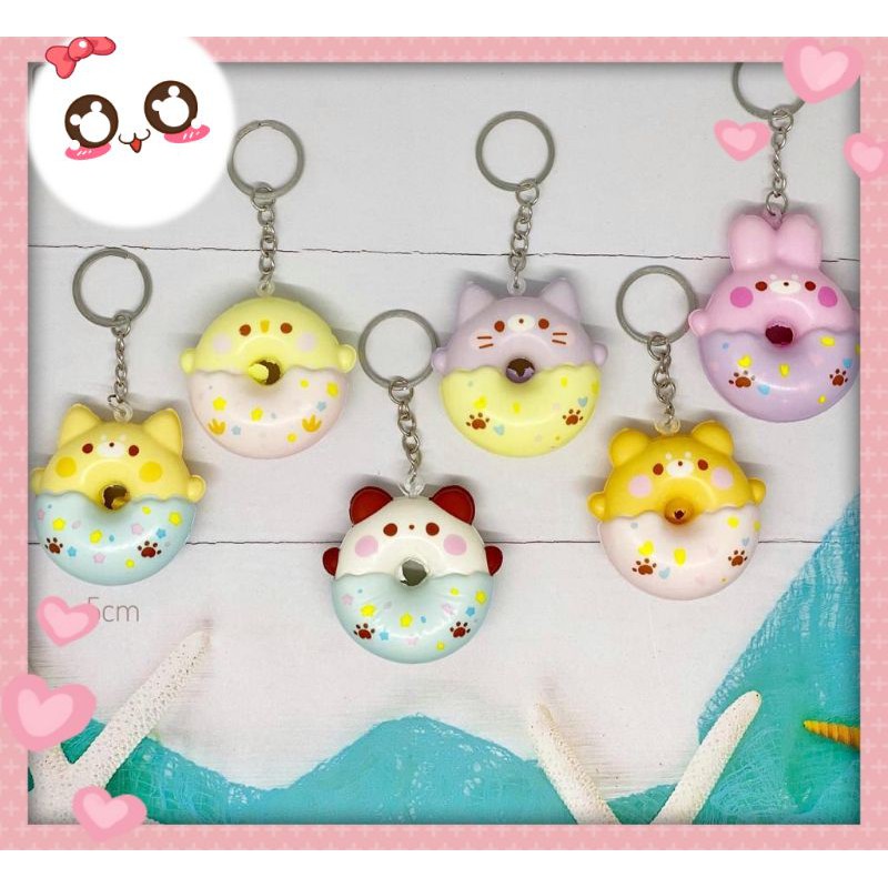 Squishi Mini  Donat  Animal Squishy  Donat  Shopee Indonesia