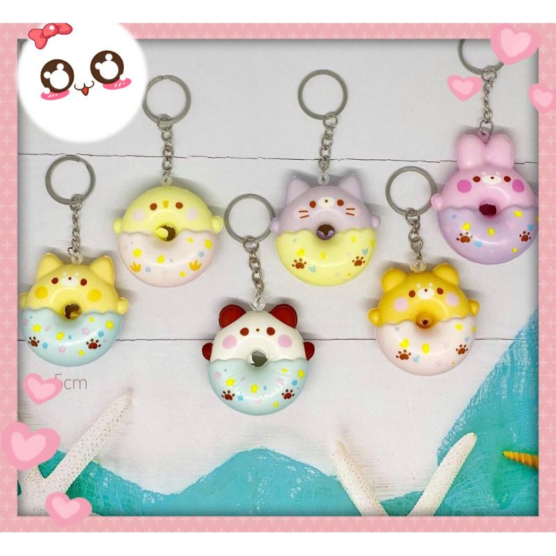 Squishi Mini Donat Animal / Squishy Donat