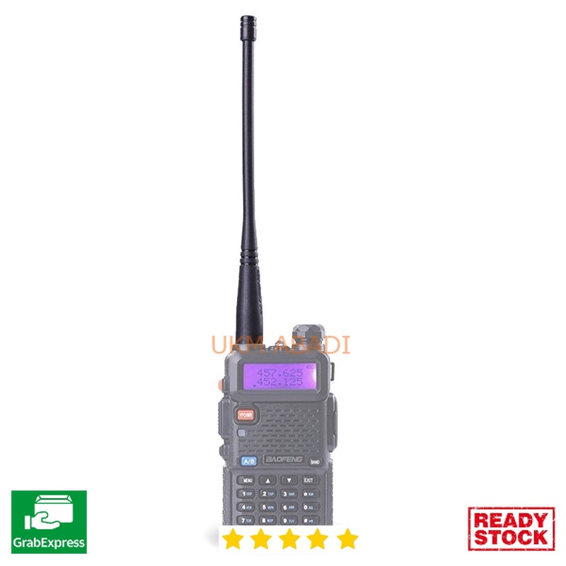 Walkie Handy Talkie Antena HT SMA Female UHF VHF 136-174 400-480 MHz for Baofeng UV5R UV82 GT3