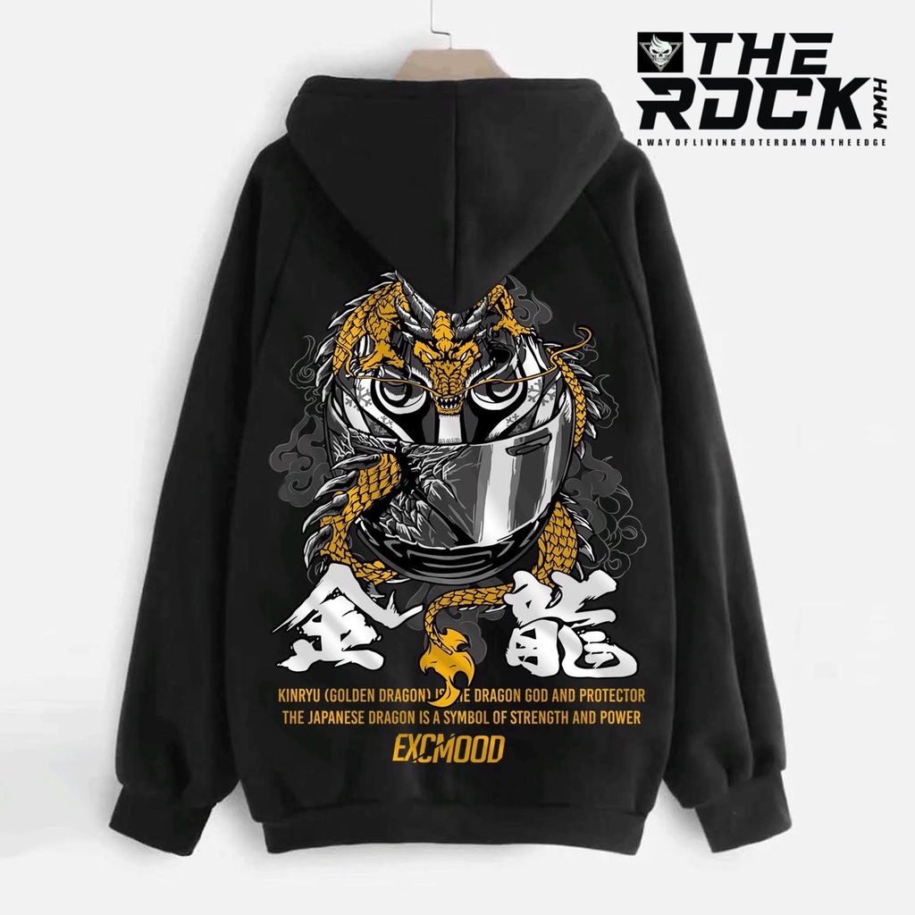 sweater hoodie unisex pria dan wanita remaja dan dewasa sunmori exmood warna hitam Jaket Hoodie Jumper Sablon Oversize Pria Cowok Laki Laki Size M - XL (Bisa Cod)