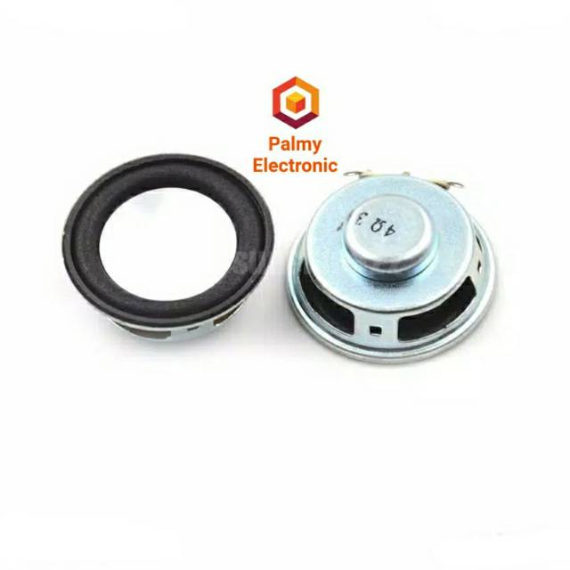 Sepasang Speaker Mini 3 Watt 4 Ohm Neodynium