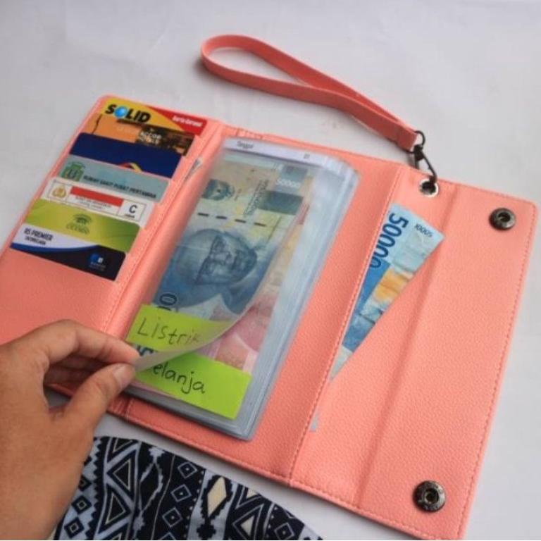 Kekinian /
QnO YUMEPROJECT DOMPET BELANJA PINTAR keuangan disiplin pos yume project wallet organizer