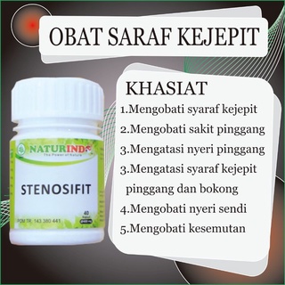 Obat Herbal Sakit Pinggang Saraf Kecepit Syaraf Stenosifit Naturindo