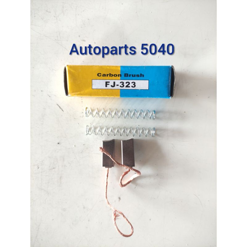 Carbon brush alternator Arang dinamo cas kijang 3k 5k t120 hijet 1000 s75 hiace 12R FJ323 GP
