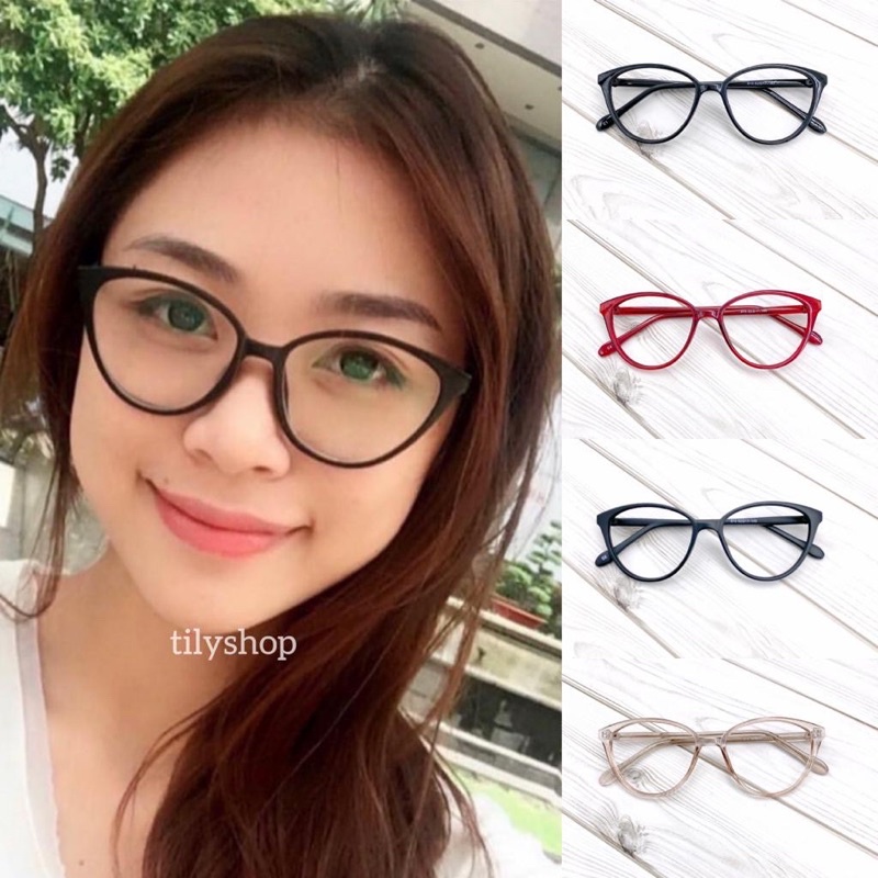 Frame Kacamata Minus Anti Radiasi Zaneth Cat Eye 608 Wanita Termurah