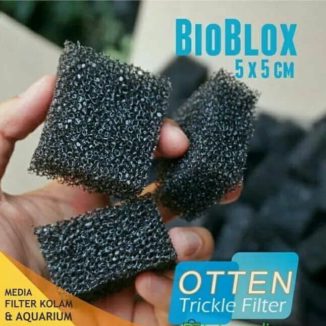 BIOBLOX BIO BLOCK MEDIA FILTER AQUARIUM DAN KOLAM IKAN MURAH MERIAH