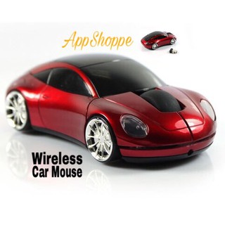 Wireless Car Mouse Mini Led Optical 2.4Ghz Car Shape For PC Laptop