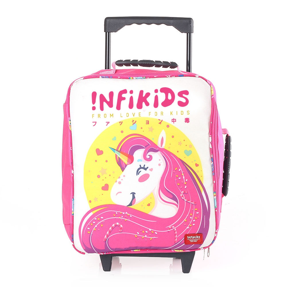 Tas Sekolah Troli Backpack Anak Perempuan PAUD TK SD  Motif Little Pony Model Terbaru Kualitas Terbaik