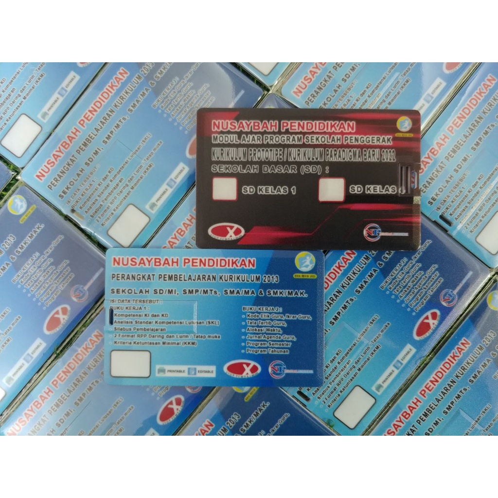 PERANGKAT PEMBELAJARAN DARING DAN LURING/TATAP MUKA SD, SMP, SMA (KARTU FLASHDISK 4GB)