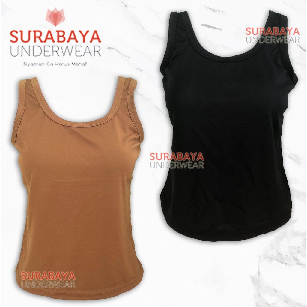 TANKTOP POLOS TALI LEBAR MERK FC-1