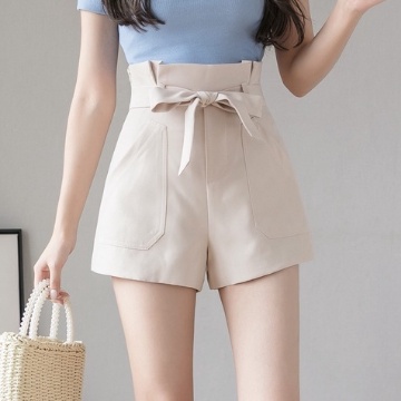 ilook | Belt Suit Pants | High Waist Chiffon Belt Suit Short | Hotpants Belt Suit