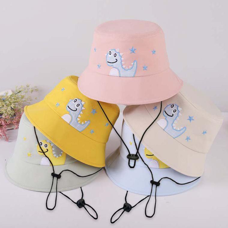 FI.25Au22ᵁ ▪ TOPI TALI BUCKET DINO ANAK BINTANG/TOPI ANAK DINO
