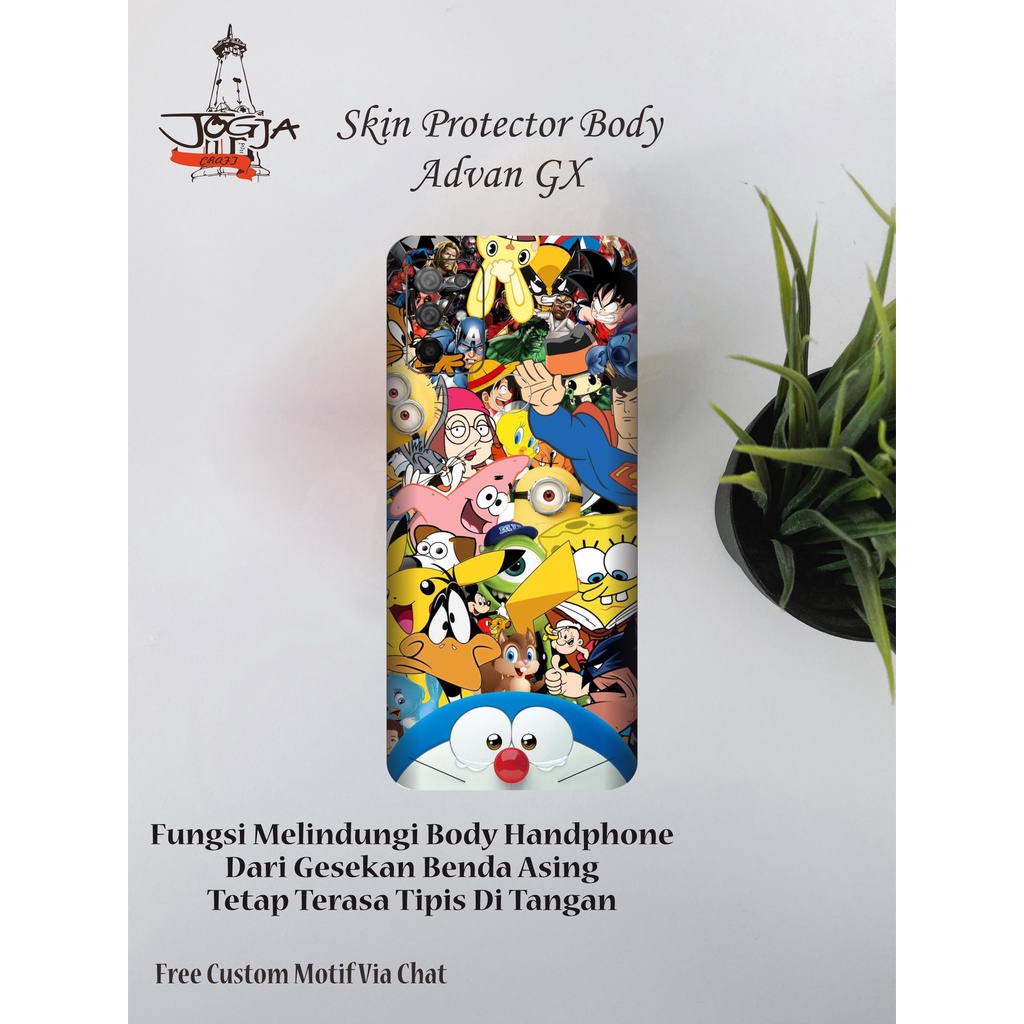 Garskin HP Advan GX Motif anime - Free Custom Motif Via Chat